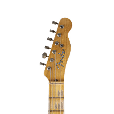 Fender Custom Shop 1951 Nocaster Relic Akçaağaç Klavye Faded Aged Nocaster Blonde Elektro Gitar